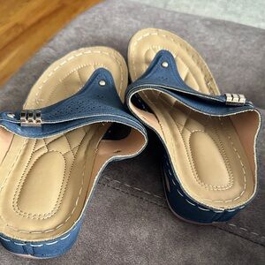 Elegant Navy Sandals for Women